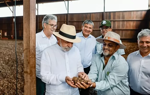 Lula no Acre (Foto: Ricardo Stuckert/PR)