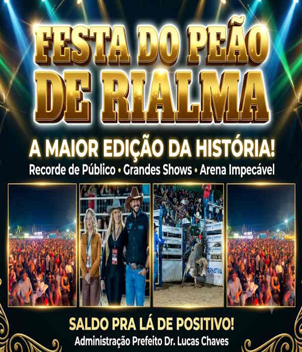 Rialma Faz História com a Maior Festa do Peão de Todos os Tempos