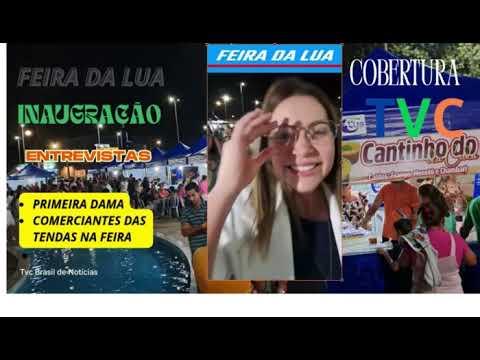 ENTREVISTA COM A PRIMEIRA DAMA GISELE OLIVEIRA E FEIRANTES NAS TENDAS 