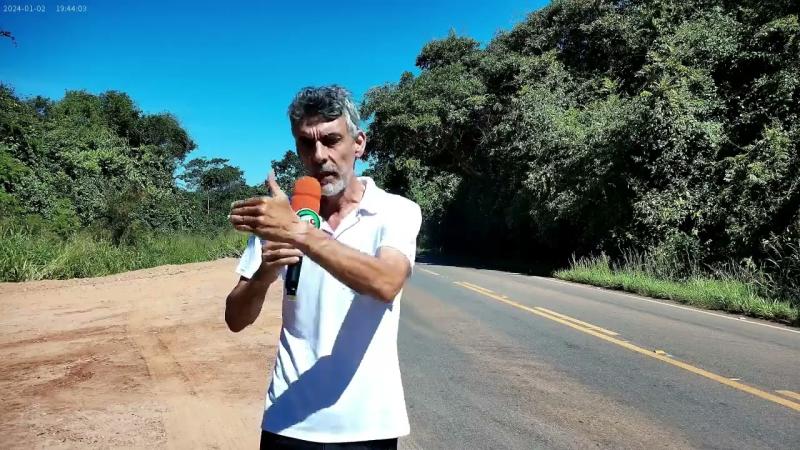 Reportagem exclusiva na GO - 154 