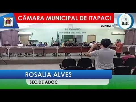 Quarta reunião ordinária do Poder Legislativo de itapaci referente ao mês de Março de 2026