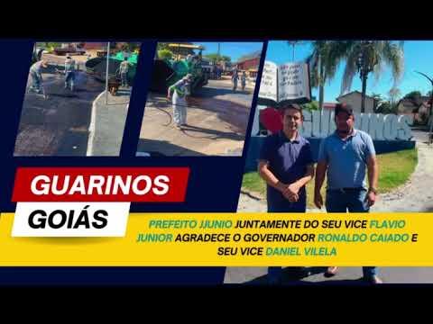 GUARINOS RECEBE RECAPEAMENTO ASFÁLTICO EM DIVERSAS RUAS DO MUNICÍPIO 