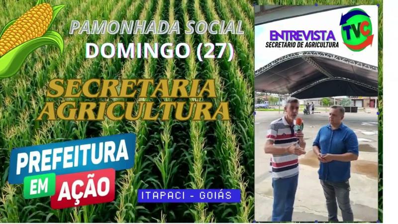 Entrevista com o secretário de Agricultura de Itapaci Cledson Oliveira 
