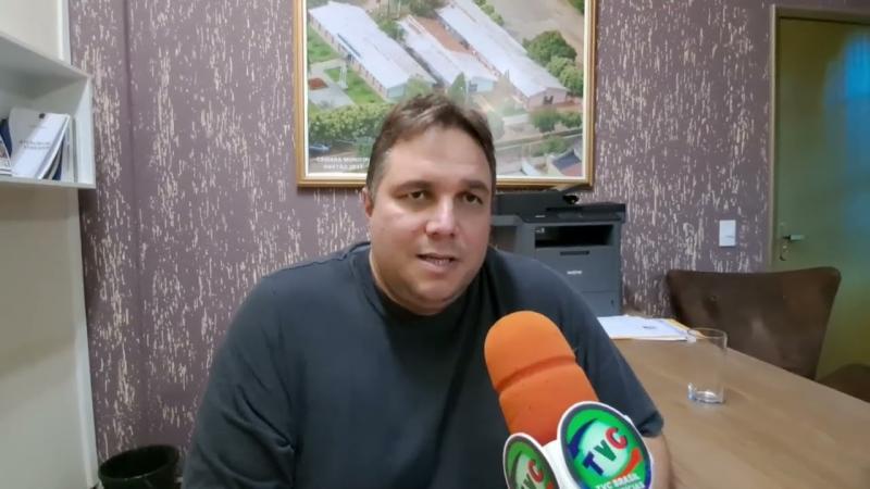 ENTREVISTA COM O LIDER DO PREFEITO NA CAMARA MUNICIPAL 