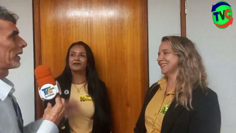 Entrevista com vereadoras de Porteirão - Goiás em Brasília