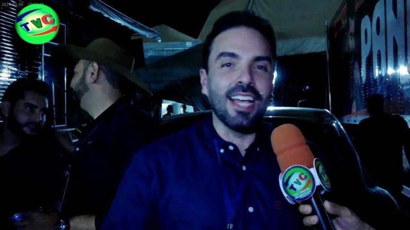 Entrevista com o representante do presidente da Alego Bruno peixoto Rafael Soares 