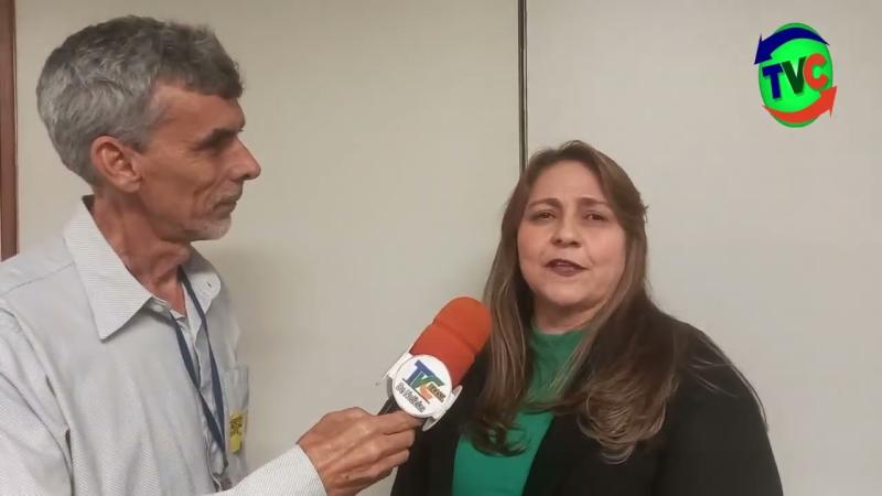 Entrevista com a vereadora Orlanda de Cesáriana em Brasília 