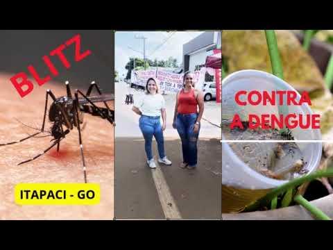 BLITZ CONTRA A DENGUE NAS RUAS DE ITAPACI 