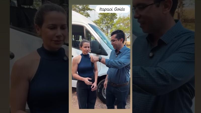 Pela primeira vez na história de Itapaci prefeito entrega Van Zero Km para a Secretaria de Assistência Social 