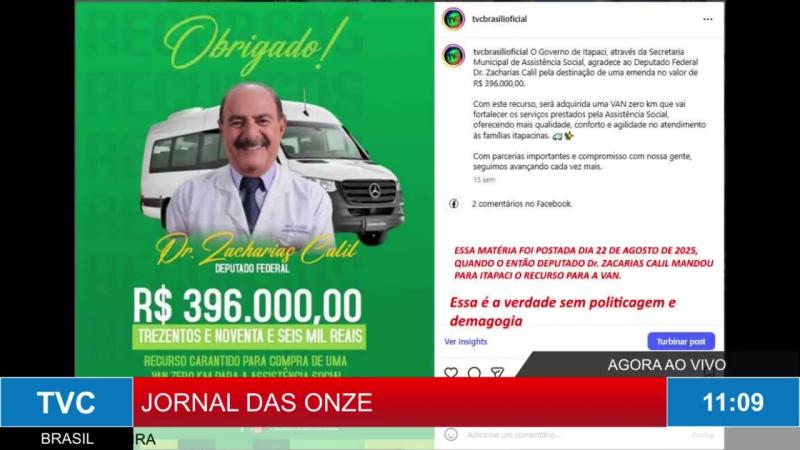 Jornal das Onze, edição de 11 de Dezembro de 2025 