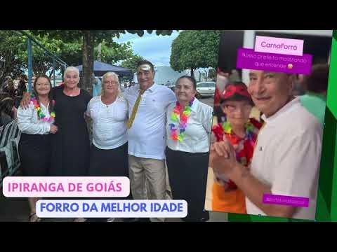 IMAGENS DA PRIMEIRA EDIÇÃO DO FORRO DA MELHOR IDADE EM IPIRANGA DE GOIÁS 2025 